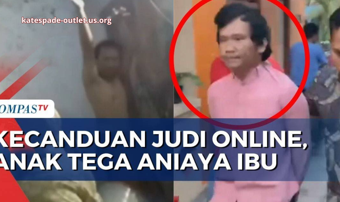 Anak Aniaya Ibu Kandung karena Kecanduan Judi Online